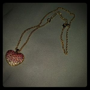 Gold-tone Heart Necklace